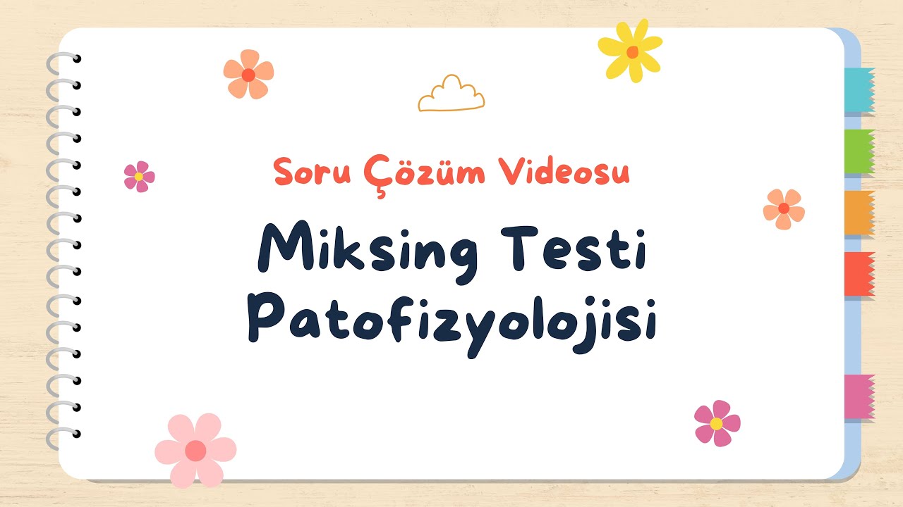 Mixing Testi Sorusu