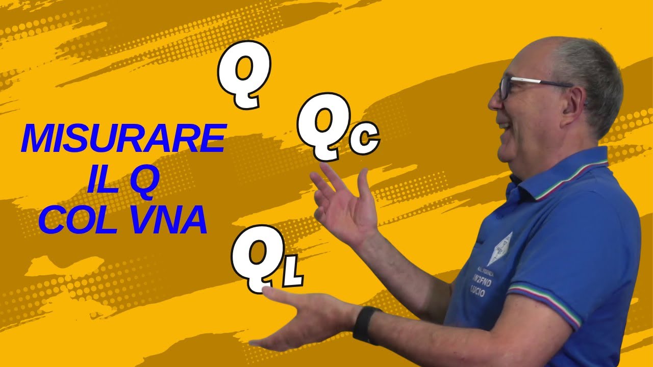 Misuriamo il Q di condensatori ed induttori col VNA [SUB ENG]