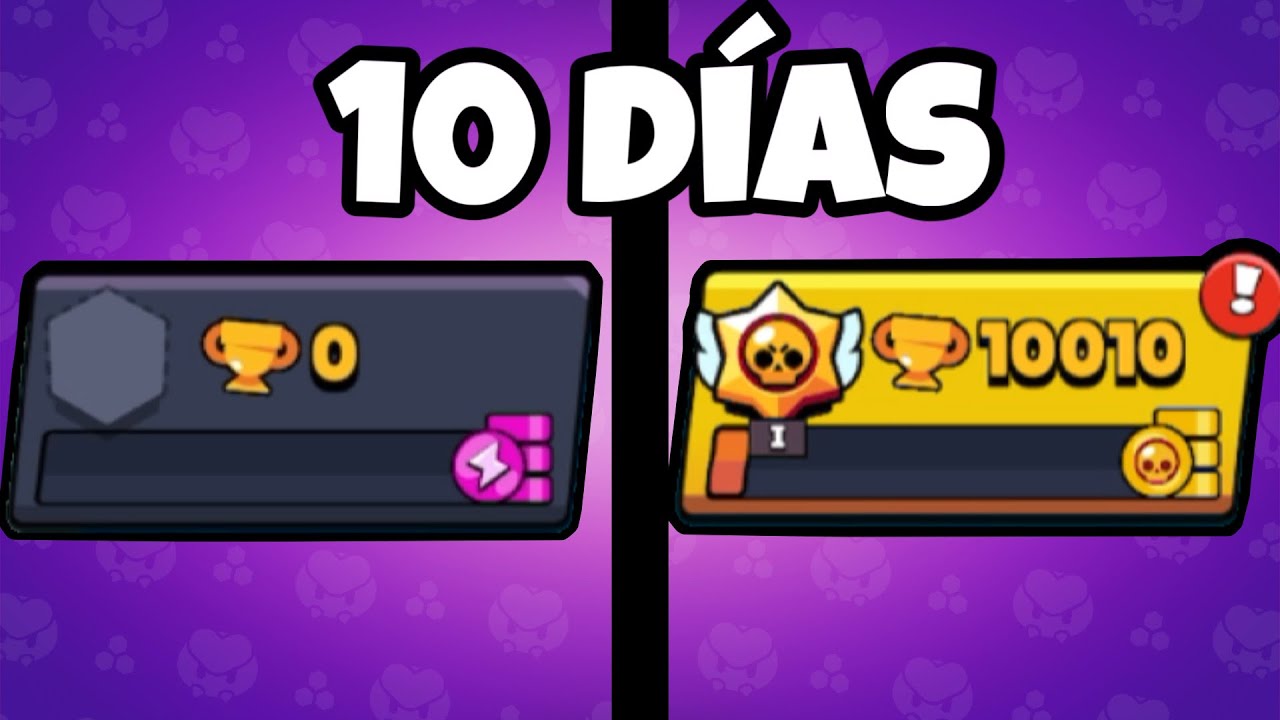 10K COPAS EN 10 D&Iacute;AS! Reto Brawl Stars