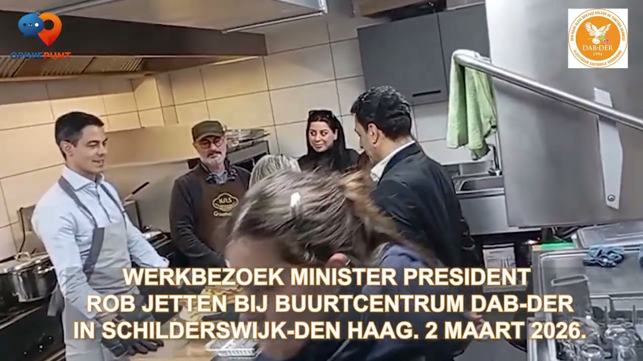 DAB DER - ROB JETTEN, minister president Nederland tijdens werkbezoek. Den Haag, 2 maart 2026.
