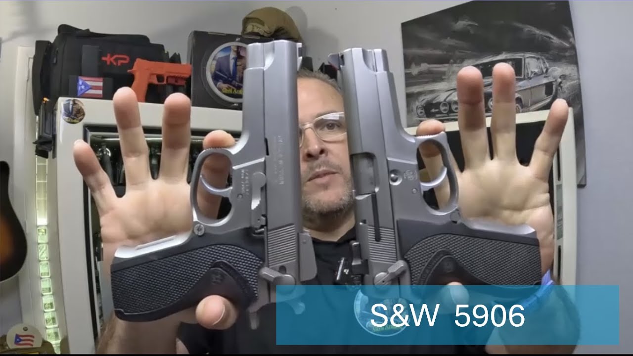 ¡La S&W 5906 no era cualquier 9mm! la pistola que conquistó a la policía #civilarmado