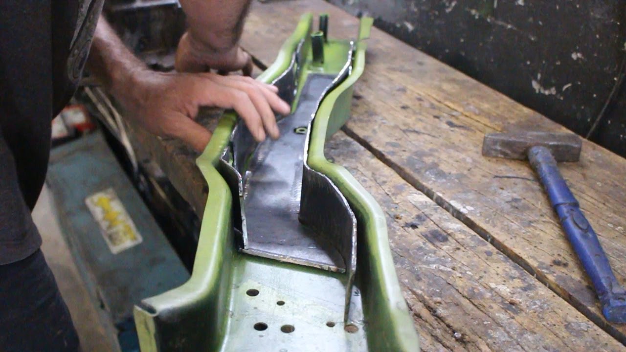 Construindo um Opala #10 - Fazendo o Reforço das Longarinas!!