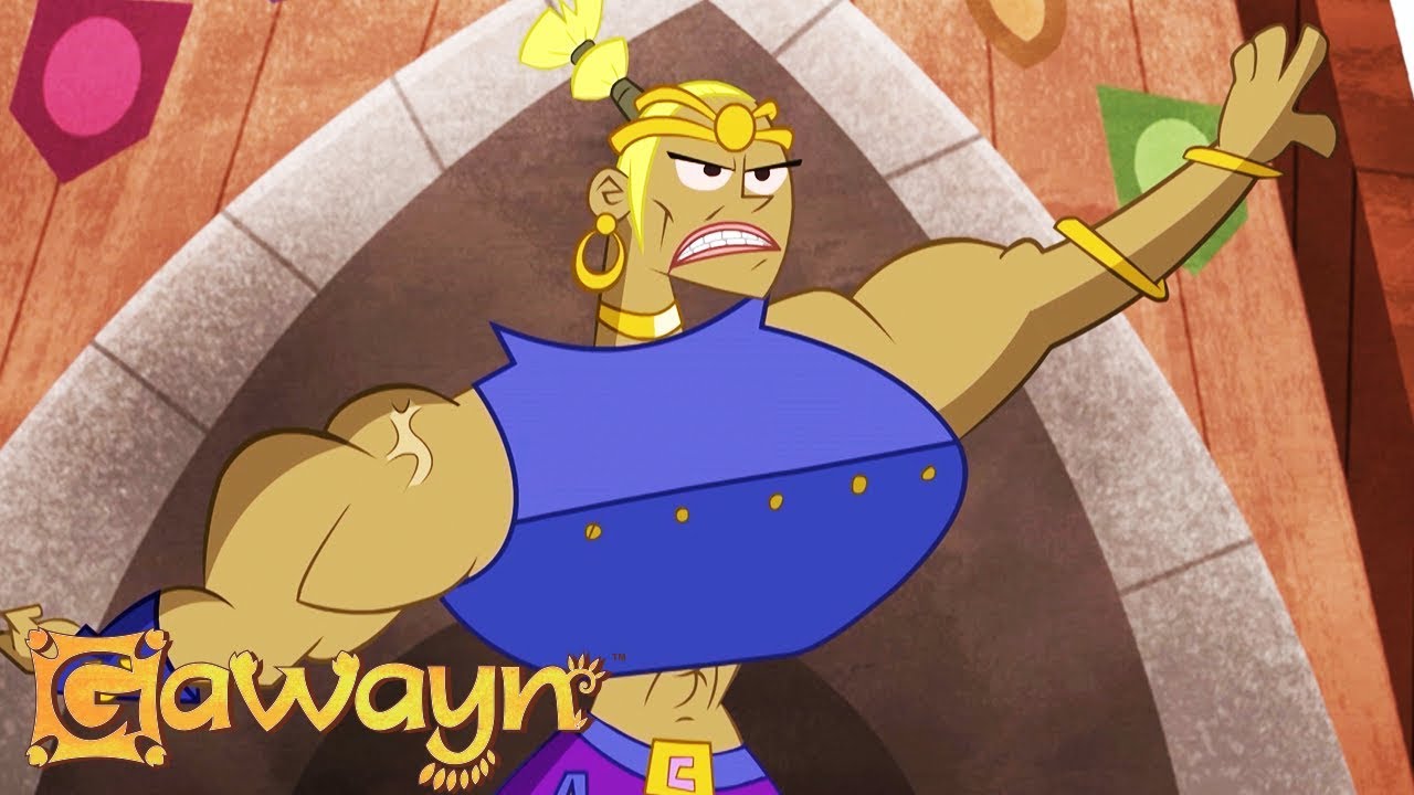 Gawayn - Gwen Smackdown and Trading places | Season 2 | Videos For Kids