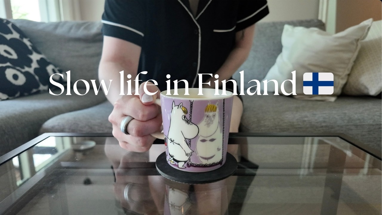 Silent Cozy Vlog 🌿  Everyday Life in Finland 🌿 Art exhibition, Cooking and Baking, Knitting