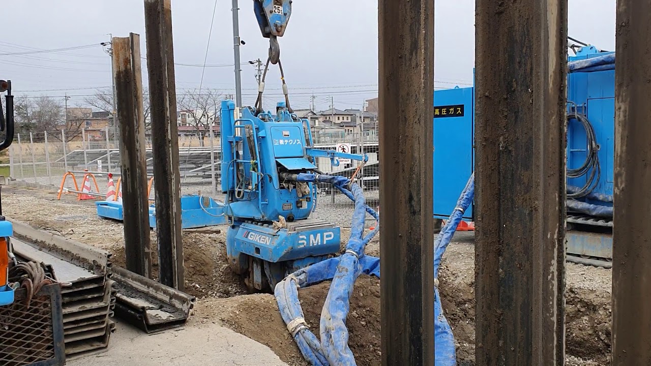 SILNT PILER ECO82 パイラー引き抜き（株）テクノス