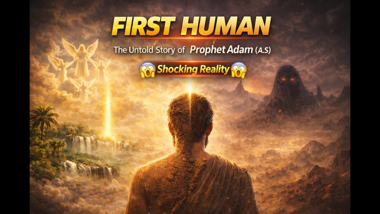 The Story of Prophet Adam (A.S) | The First Human & The Creation | Islamic Stories English