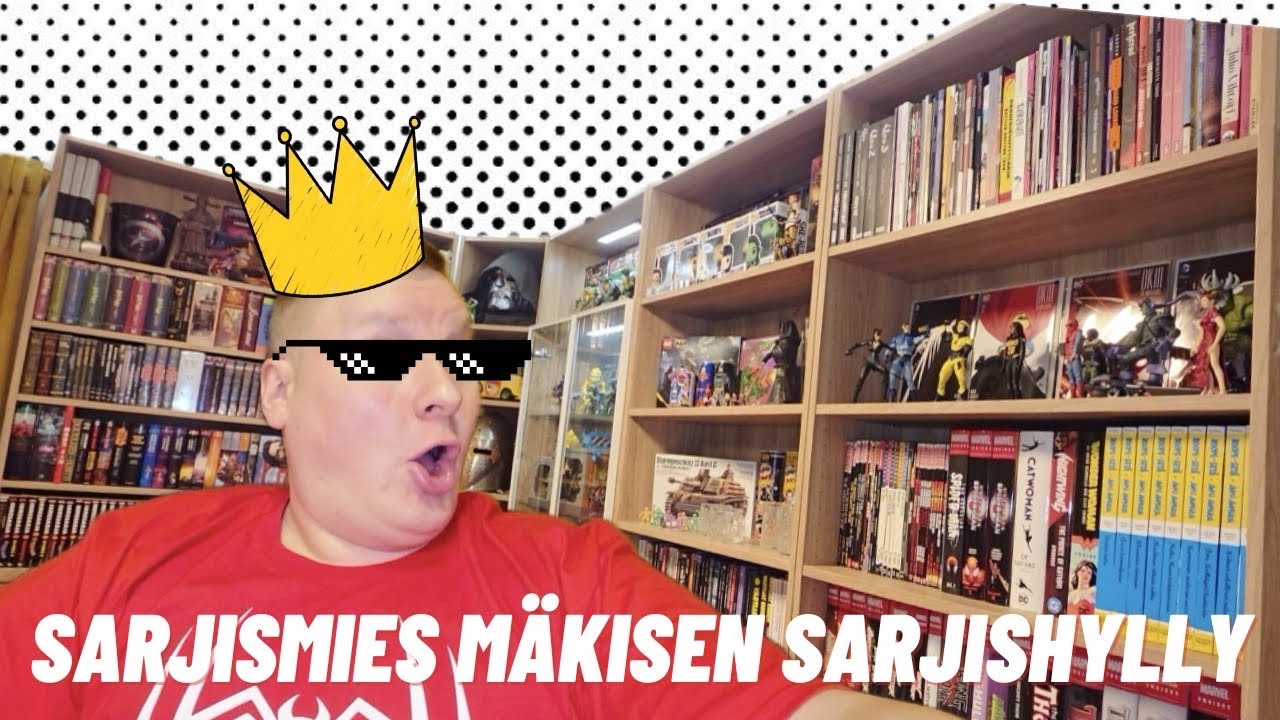 Sarjismies Mäkisen sarjishylly (ja figuureita!)