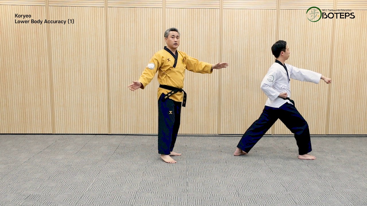 태권도 유단자품새 고려-1 (Taekwondo Black Belt Poomsae Koryo)