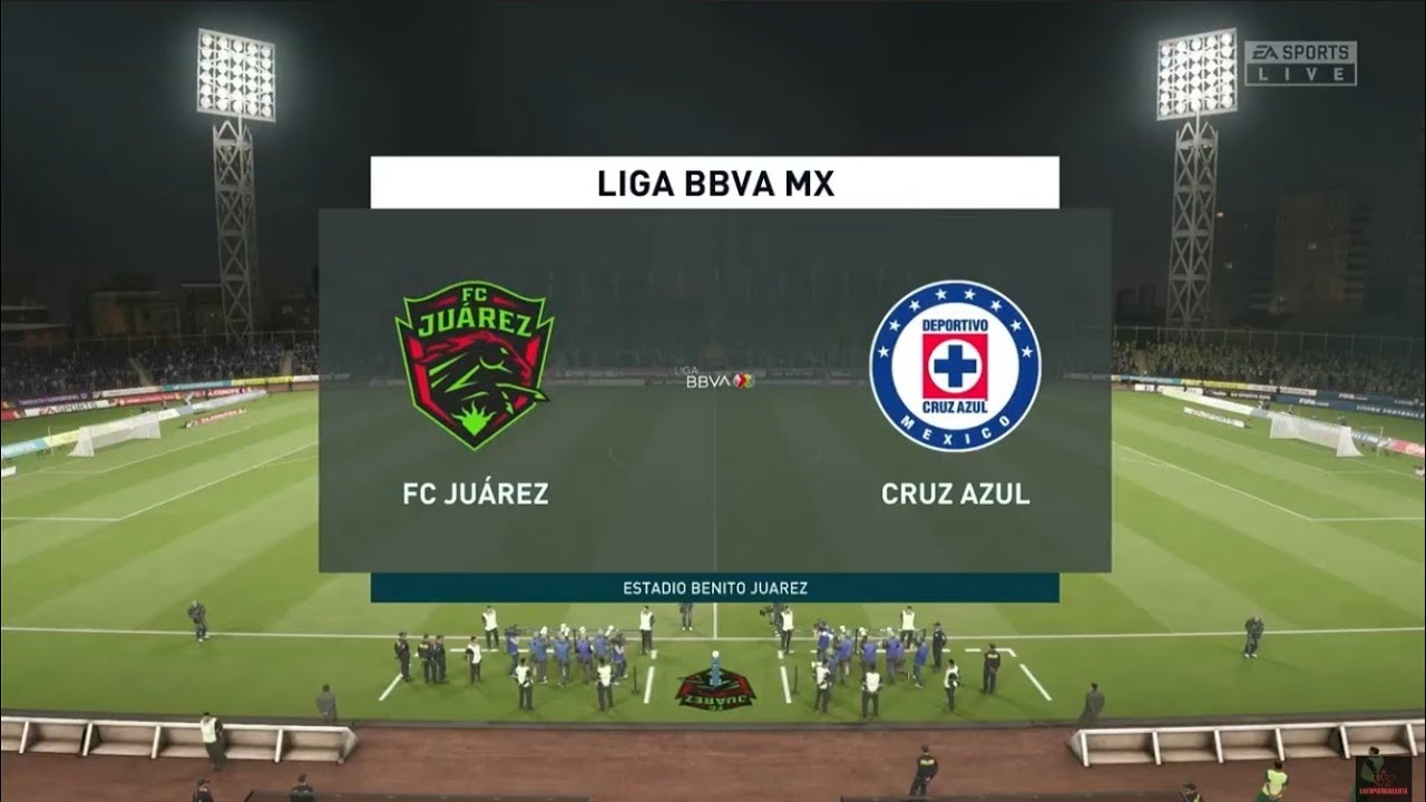JUAREZ VS CRUZ AZUL/ FIFA 20 PARTIDO SIMULADO/ (CPU VS CPU)