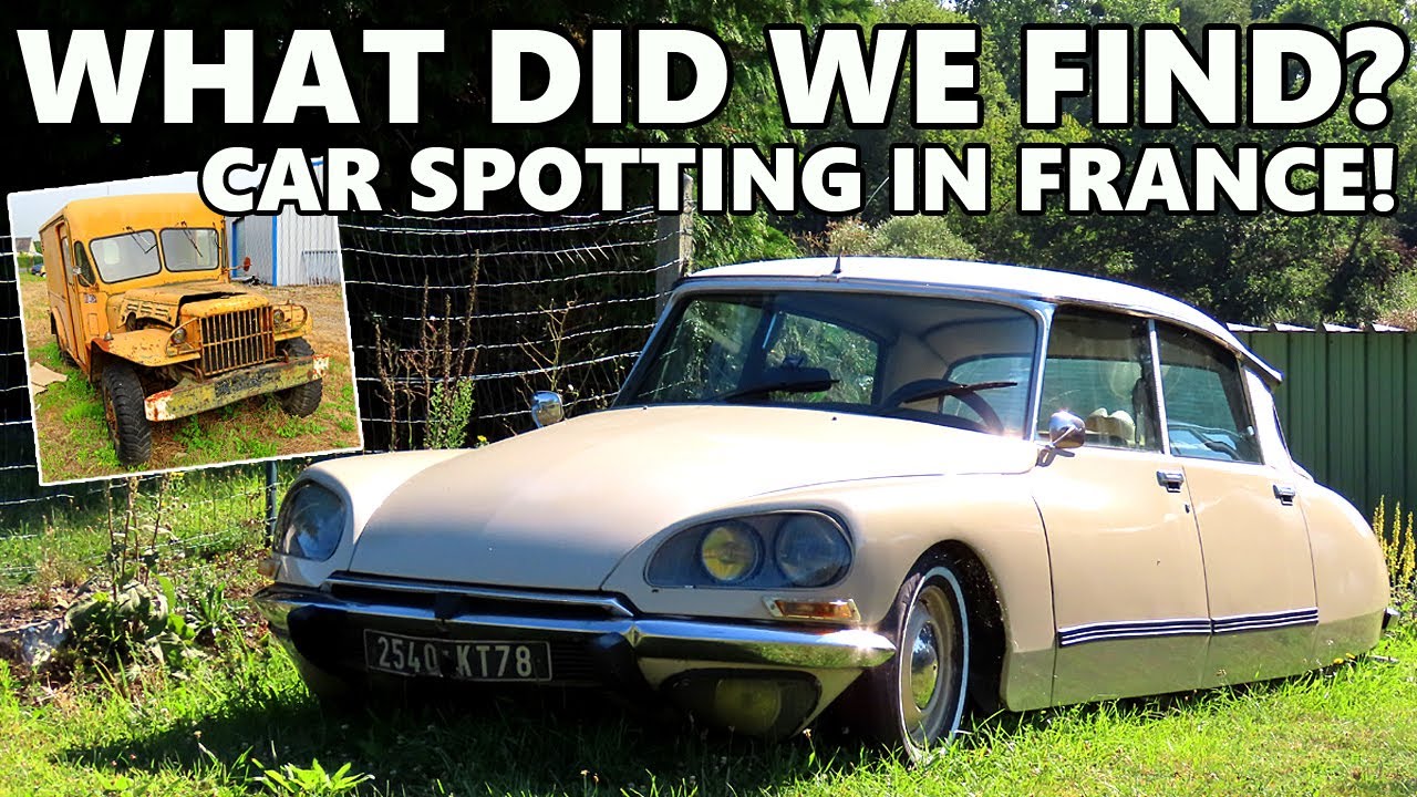 CLASSIC CAR SPOTTING in Northern France! What did we find?