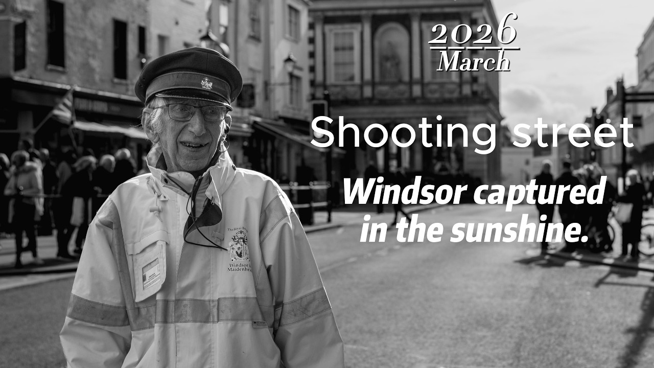 POV: Capturing Real Life in Windsor 🇬🇧 | Street Photography on a Sunny Morning