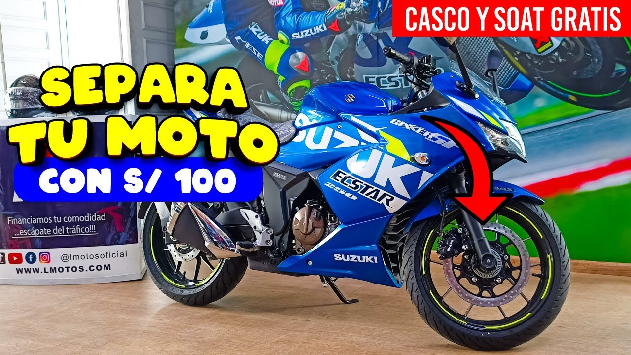 🥇MOTOS SUZUKI PRECIOS PERÚ ✅ Separa la tuya con S/ 100 en [4K]