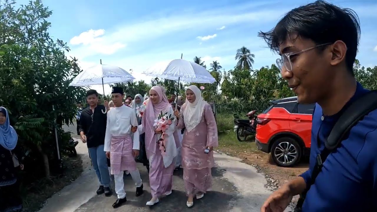 Suasana Kenduri di Kampung Pendang Kedah || Masak secara gotong-royong