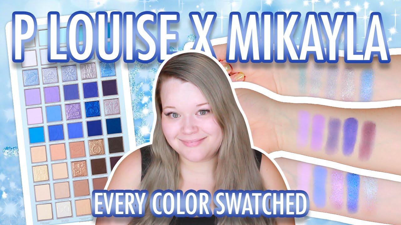 SWATCH PARTY: P LOUISE X MIKAYLA TO HAVE & TO HOLD IN CASE YOU GET COLD PALETTE