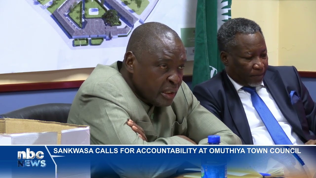Sankwasa calls for accountability at Omuthiya Town Council- nbc