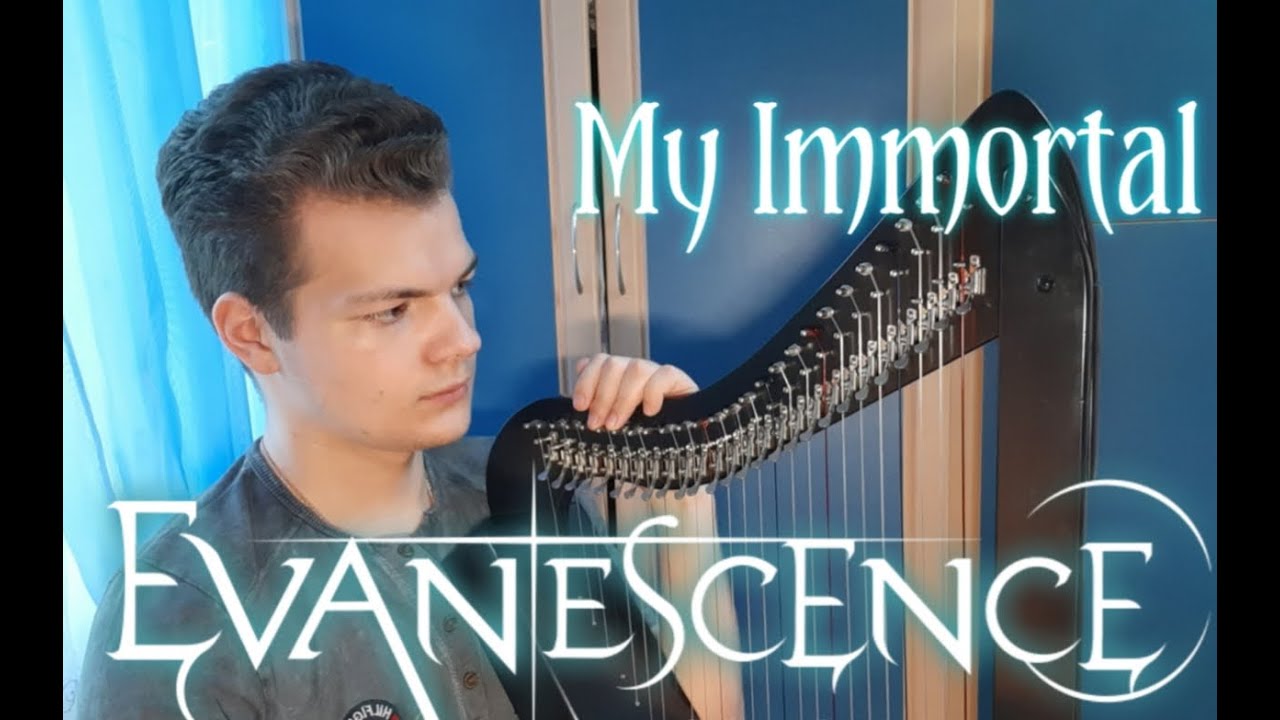 Evanescence - "My Immortal" (26-string lever harp cover)
