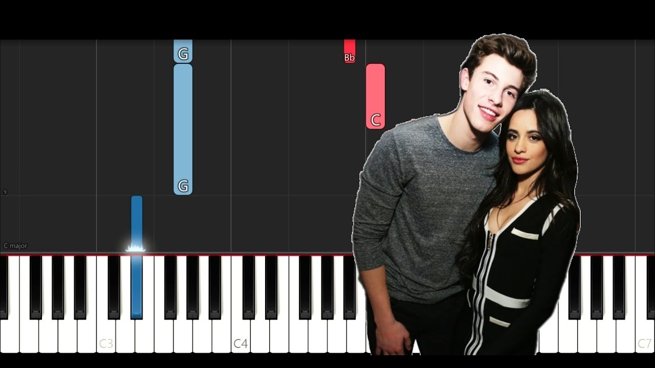 Camila Cabello, Shawn Mendes - Senorita (Piano Tutorial)