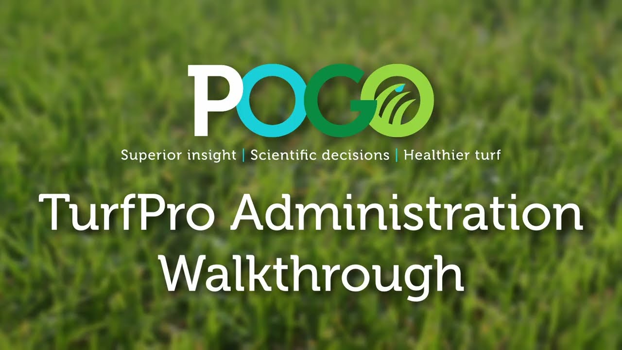 TurfPro - Administration Page Walkthrough