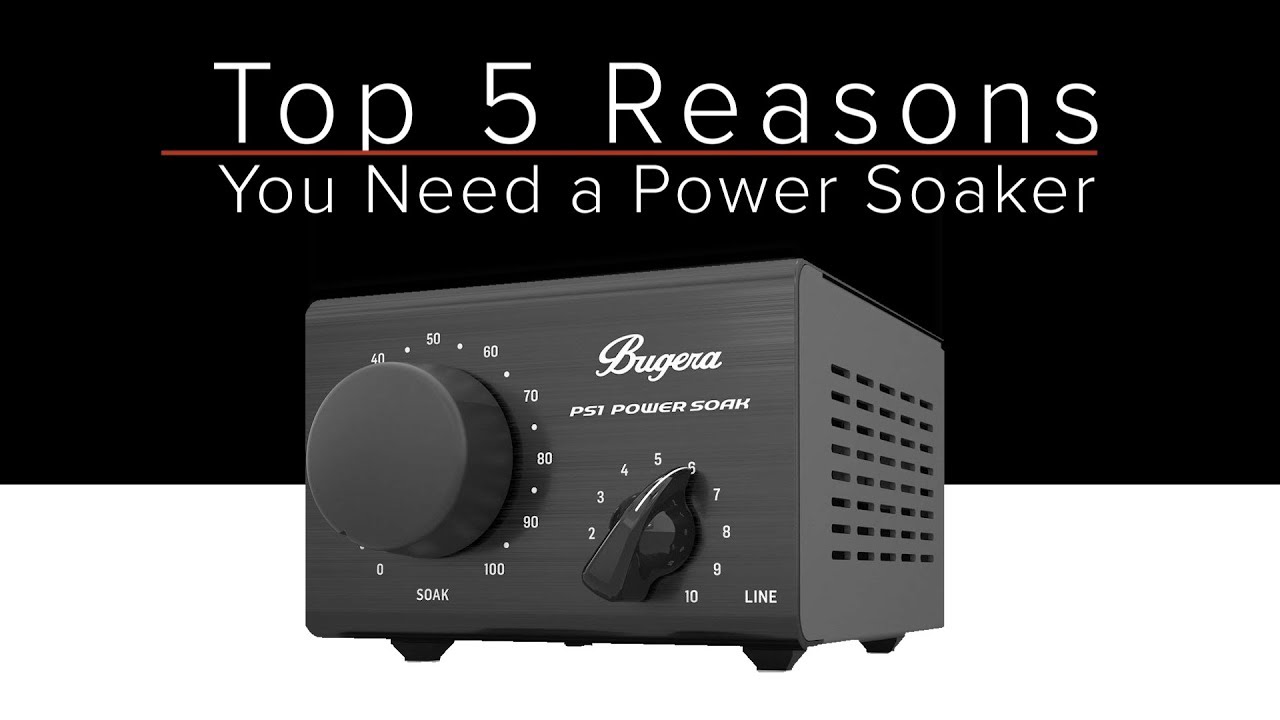 POWER SOAKER - Do YOU need one? - 5 Things to Ponder - Bugera PS1 Amp Attenuator