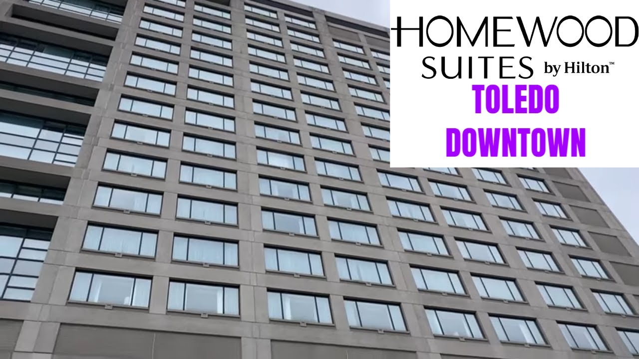 Полный тур по отелю: Homewood Suites by Hilton Toledo Downtown, Толедо, Огайо
