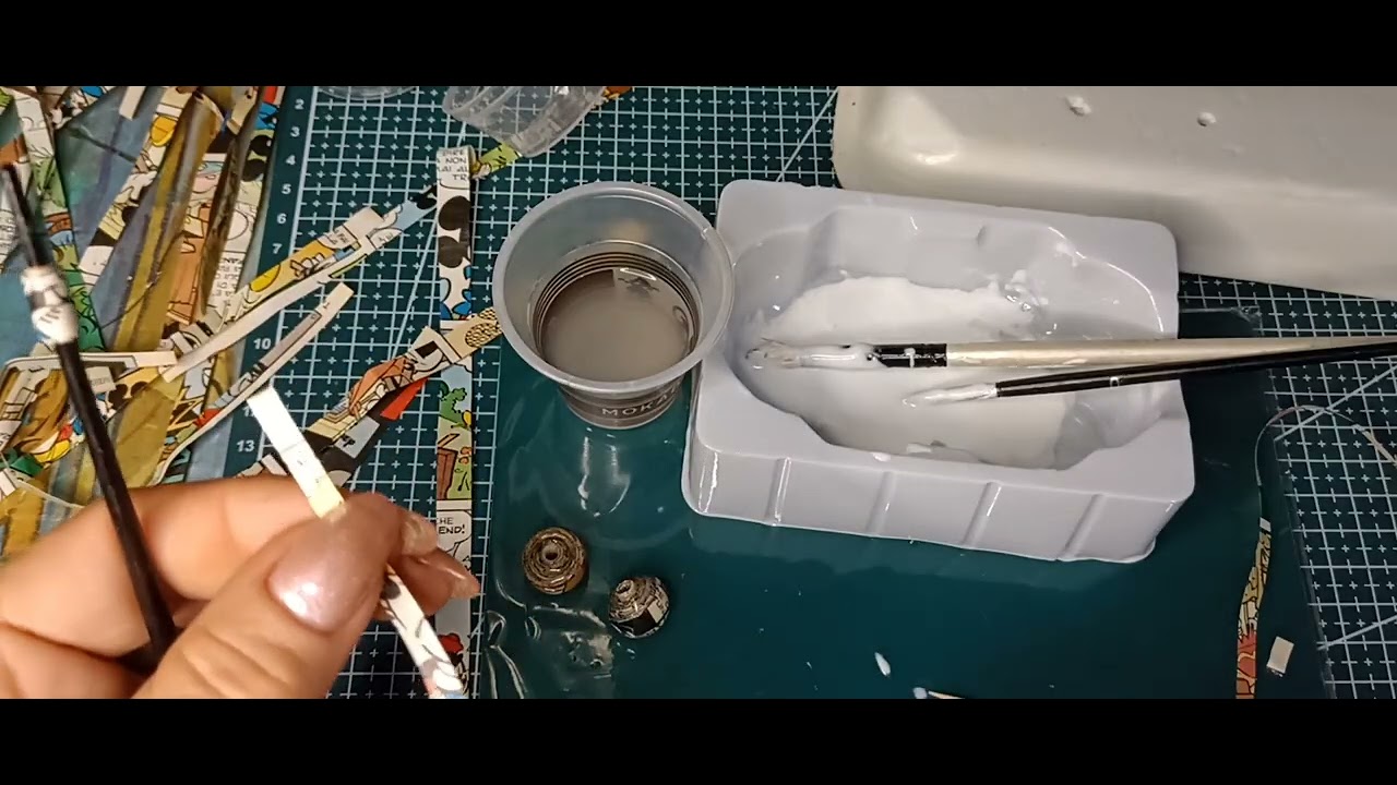 Come fare perline di carta  fumetti