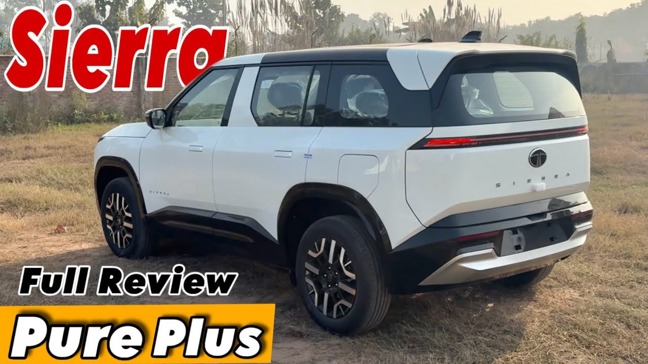 TATA SIERRA Pure Plus 2nd Base Model 2026 🥵| New SIERRA Pure Plus | Panoramic Sunroof Start Model