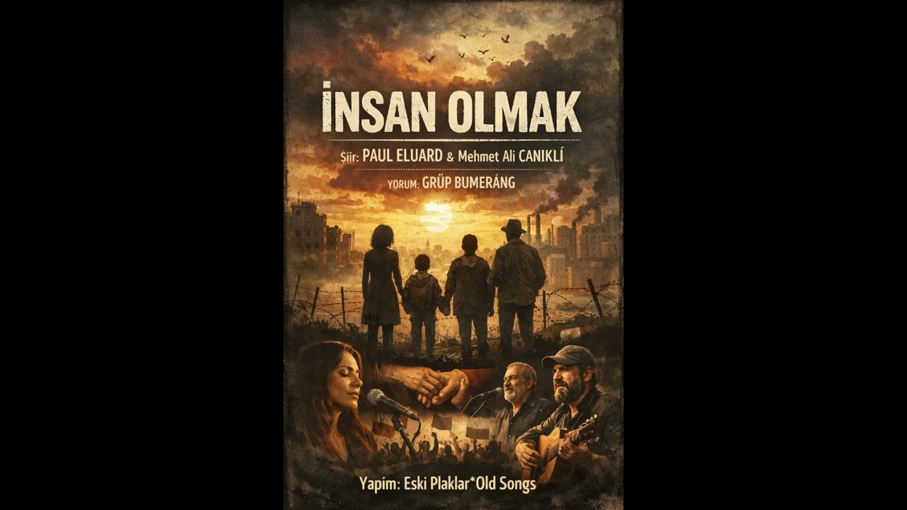 İNSAN OLMAK - PAUL ELUARD & MEHMET ALİ CANİKLİ Sorgusu #şiirlerdenparçalar,#anadolurock,#özgünmüzik