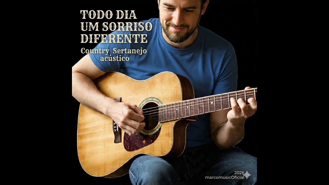 Todo Dia Um Sorriso Diferente Country Sertanejo acústico 2026 I@