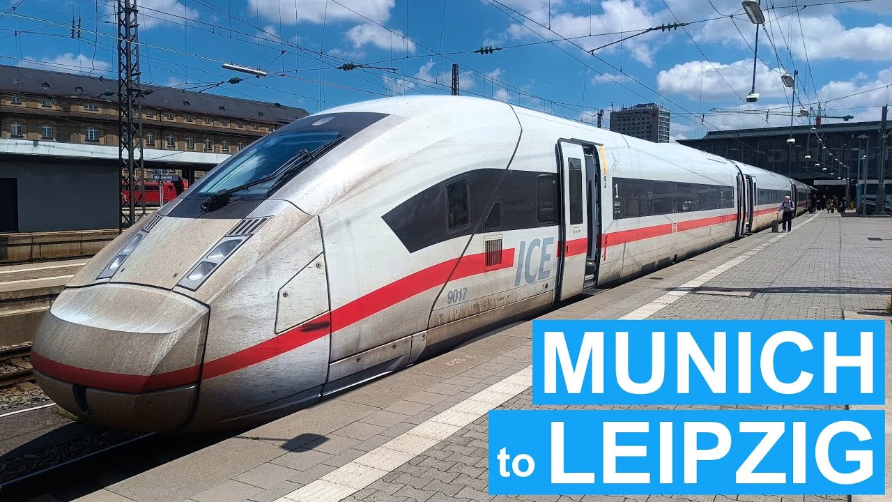 Onboard the ICE 4 High-Speed Train - DB’s service from Munich to Leipzig, Berlin & Hamburg