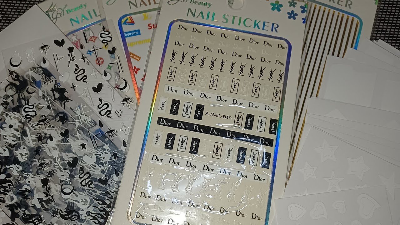 Small Nail Sticker Haul| Igel Beauty | Amazon