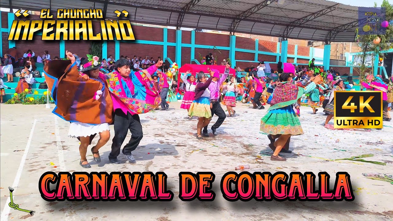 Carnaval De Congalla / Huancavelica / Hatari Ca&ntilde;ete ( El Chuncho Imperialino 2025 - Tusuy Llaqta )