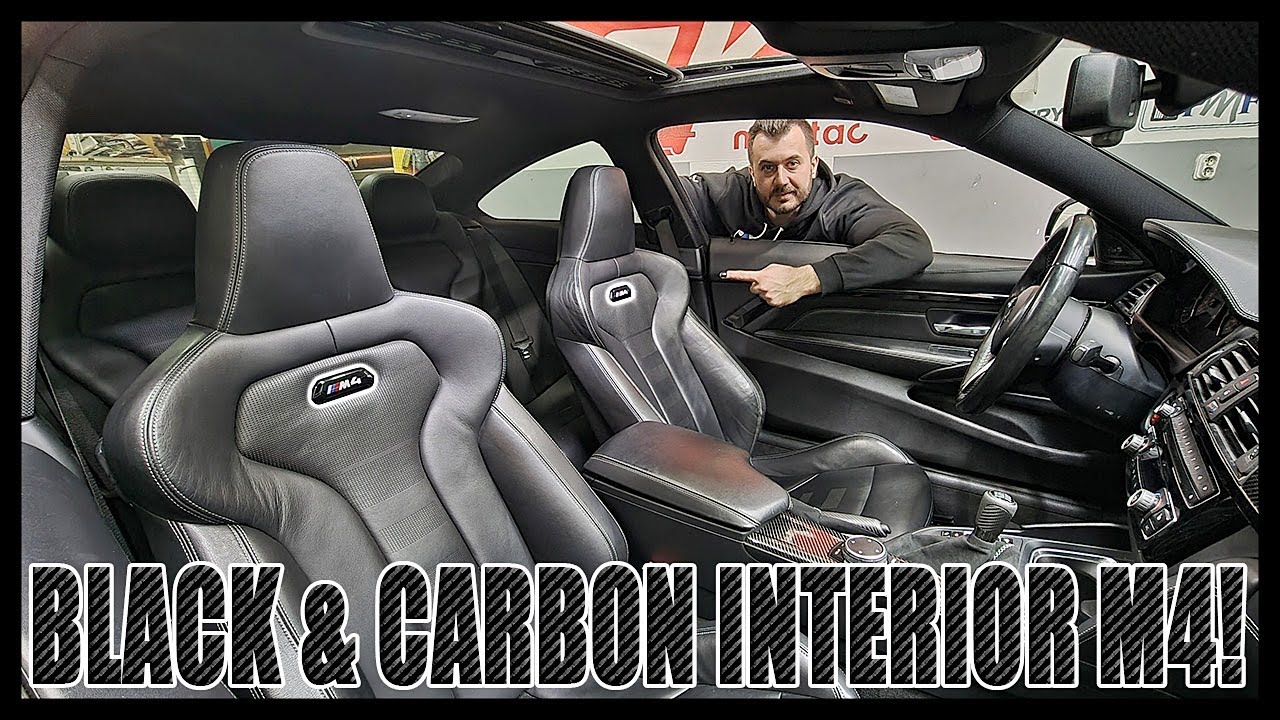 ISJEKAO SAM SJEDIŠTA NA BMW M4! NOVI CRNI LOGO I CARBON RUČNA!