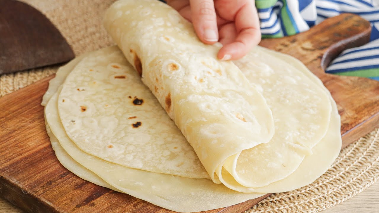 MASA para WRAPS | Masa Casera para Burritos en minutos - CUKit!