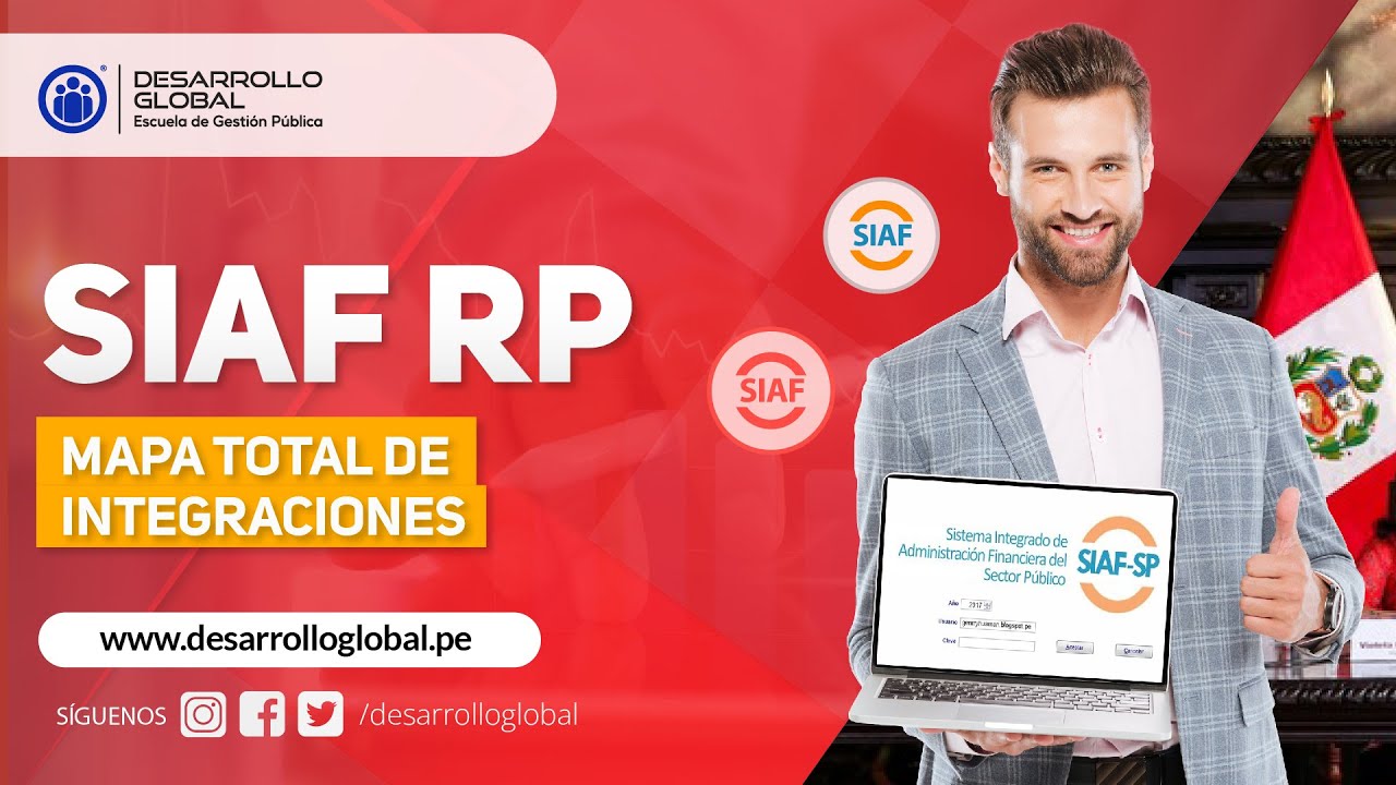 SIAF-RP Mapa Total de Integraciones
