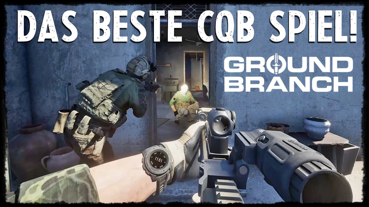 GROUND BRANCH - Das Beste CQB MilSim Spiel! - Compound Raid CO-OP Gameplay