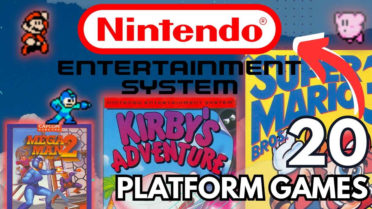 ⭐ 20 PLATFORM games on 🔴 Nintendo NES (Pt. 1)| The genre that become this console a legend