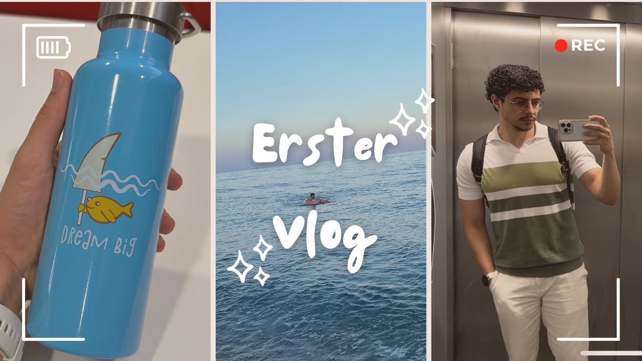 Mein erster Vlog 🛫📚🥭