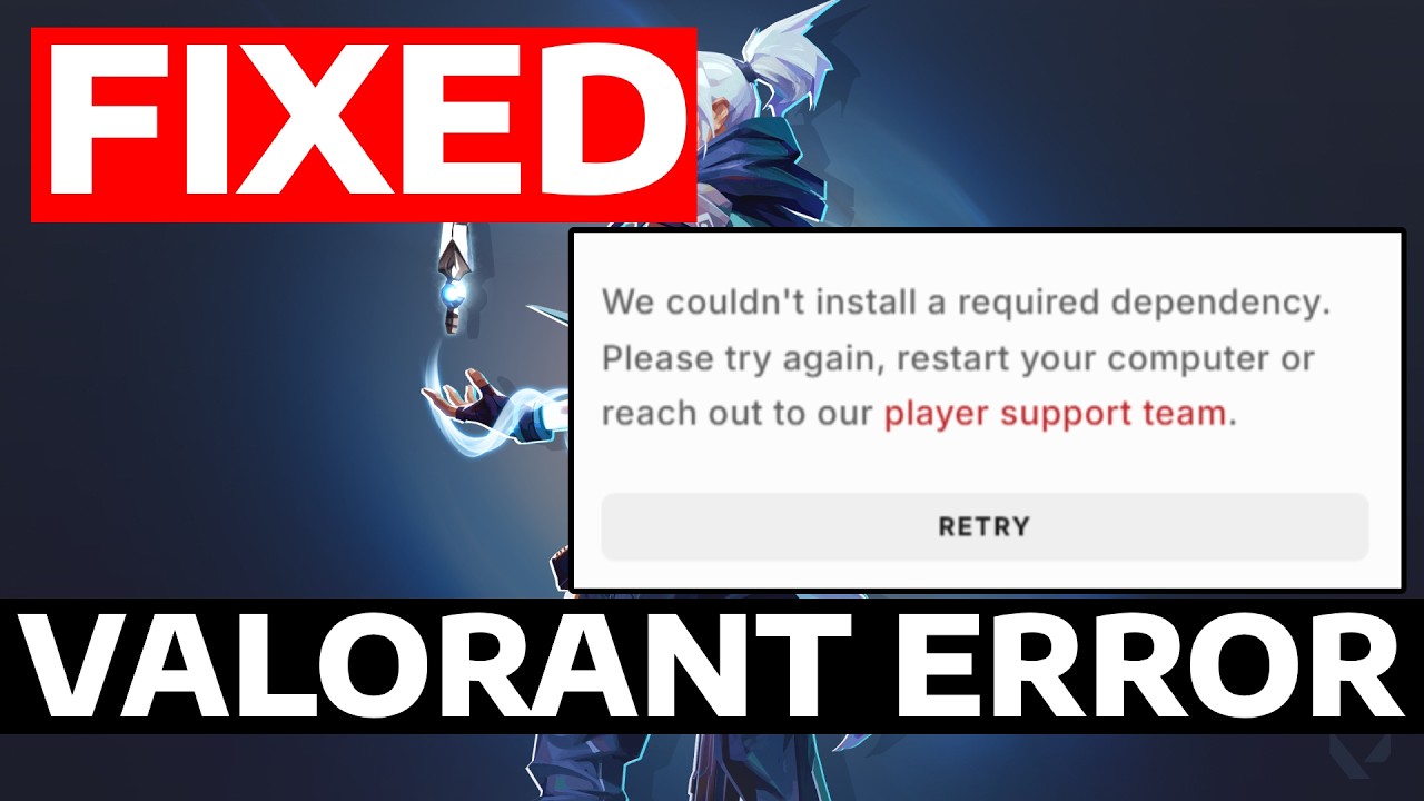 How To Fix Riot Vanguard Not Installing Automatically Can&rsquo;t Install Dependency, No Riot Vanguard