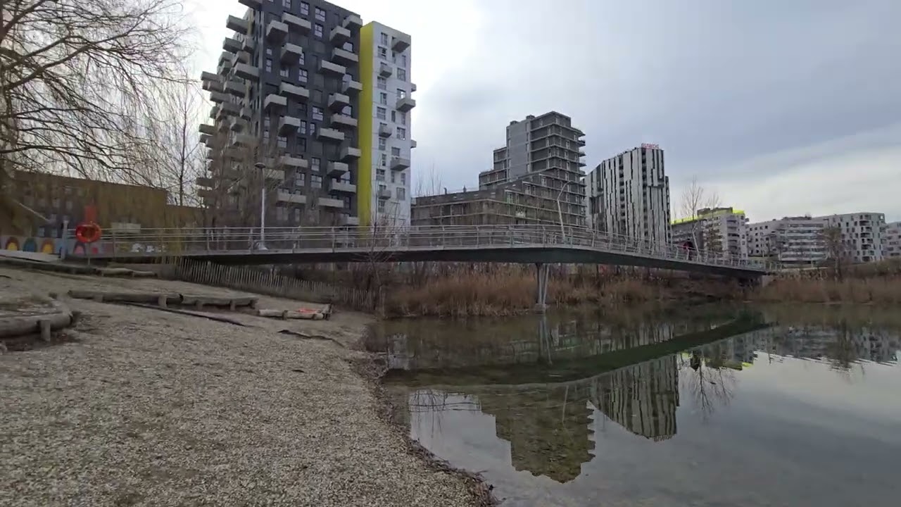 Vienna Seestadt, a beautiful day The beauty of nature is captivating.