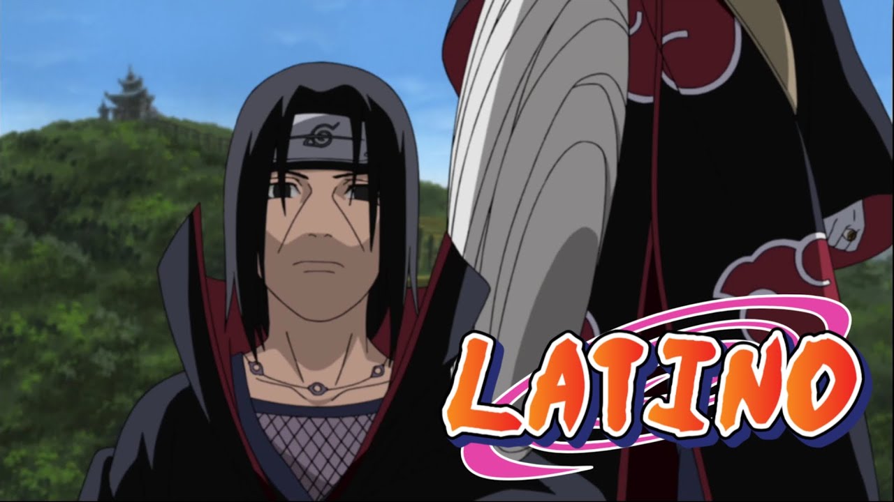 Itachi conoce a Kisame (Doblaje Latino Oficial)