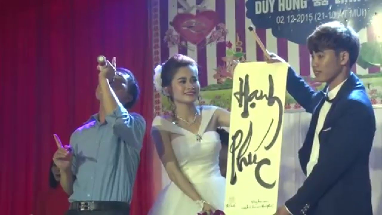 Dù thế nào anh vẫn yêu em - Trường sinh Thư pháp - Áo Cưới SangStudio (Ngã Tư Xuân Mỹ - Nghi Xuân)