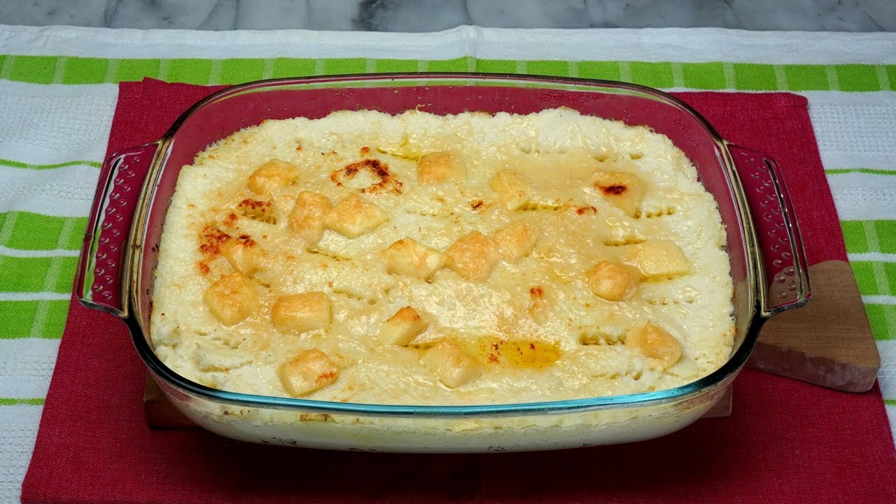 Sformato di Cavolfiore Gratinato in Forno Imperdibile  Ricetta Facile - Roasted Cauliflower Flan