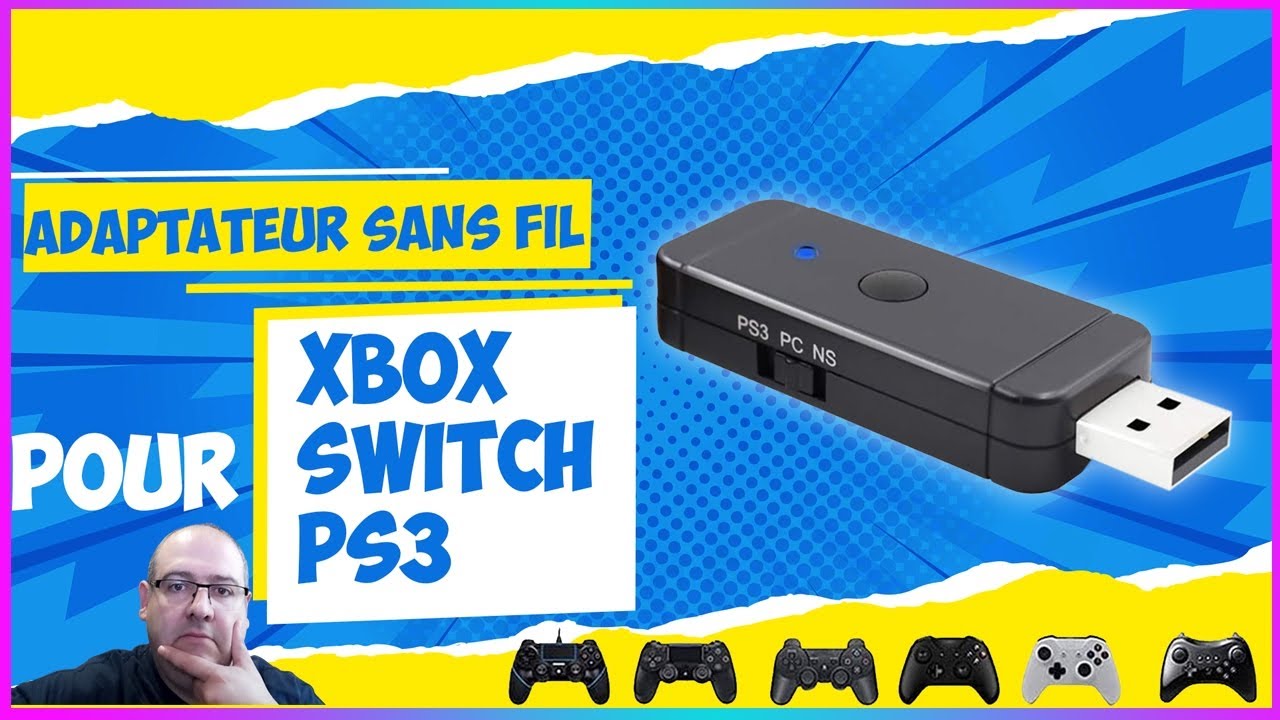 Utilisez votre manette Xbox One, PS3 ou PS4 sur votre Nintendo Switch