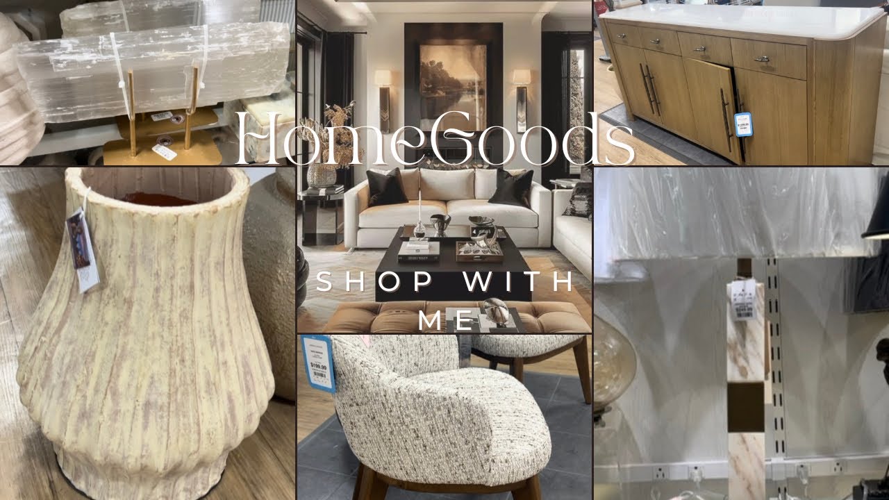 HomeGoods Shop With Me || New Home Decor Shopping || High-End Decor Dupes Finds