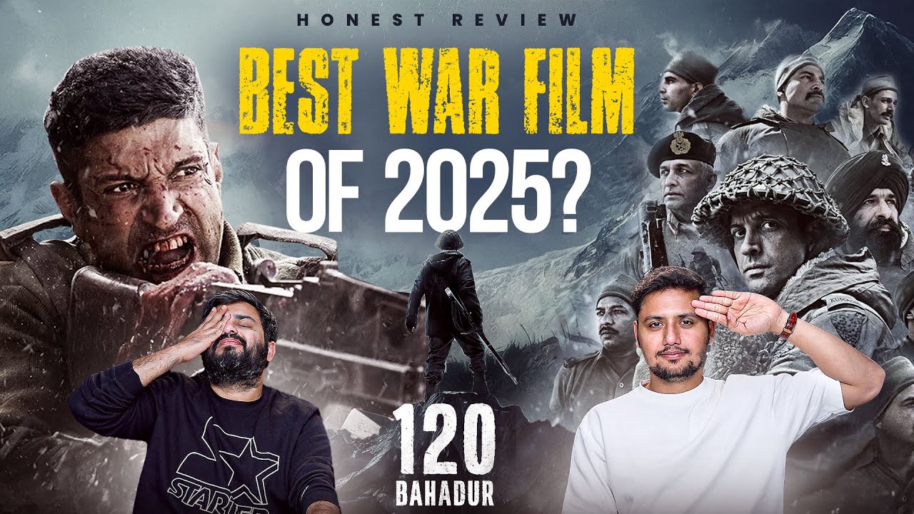 120 Bahadur | Movie Review | This Film Surprised Us! | ft. @ZainAnwarrr  @Rrajeshyadav​
