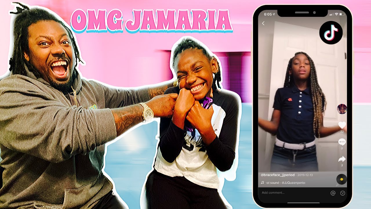 REACTING TO MY 11 YEAR OLD DAUGHTER'S TIKTOKS *SHOCKING*
