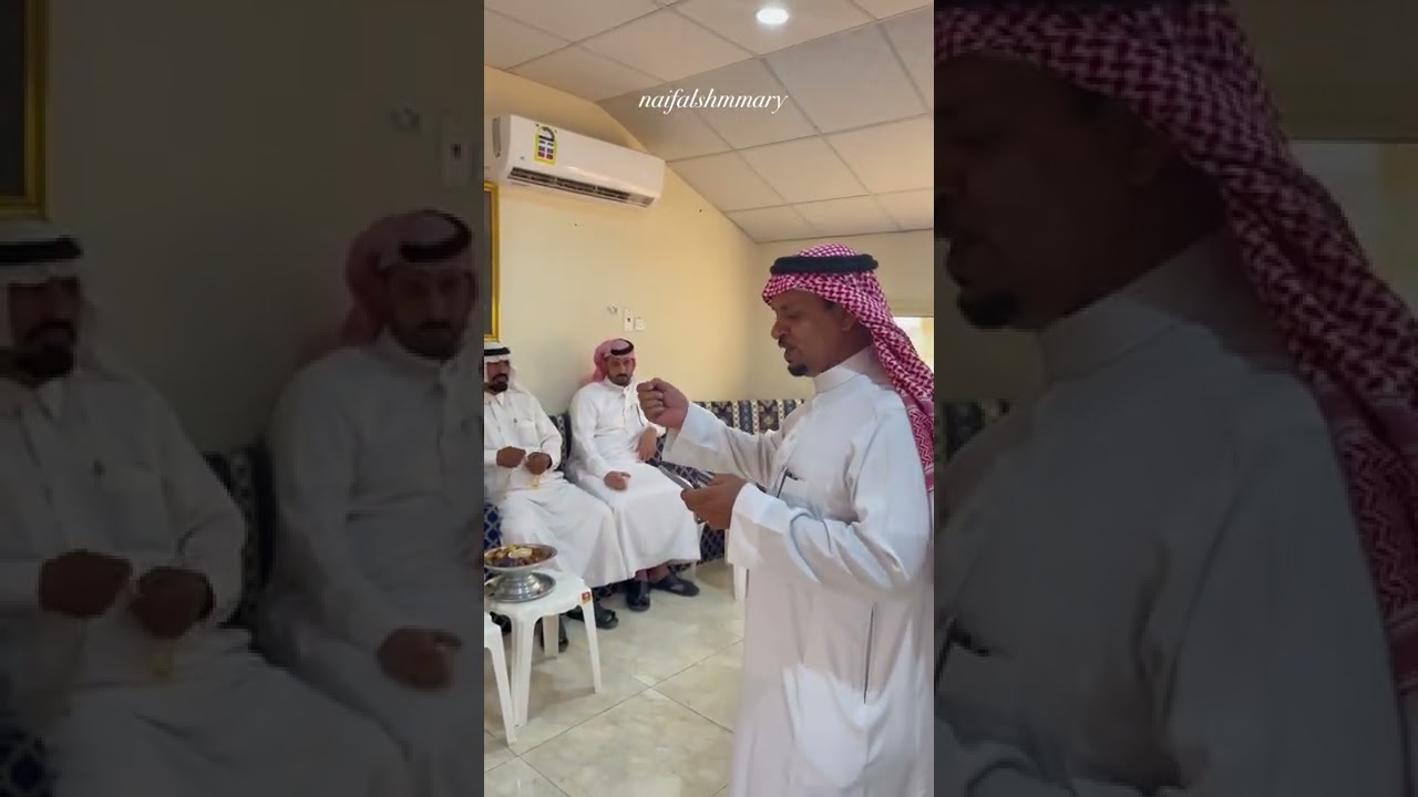 الشيخ ناجي بن نصار السبيعي في ضيافة مبارك قازي الغيثي