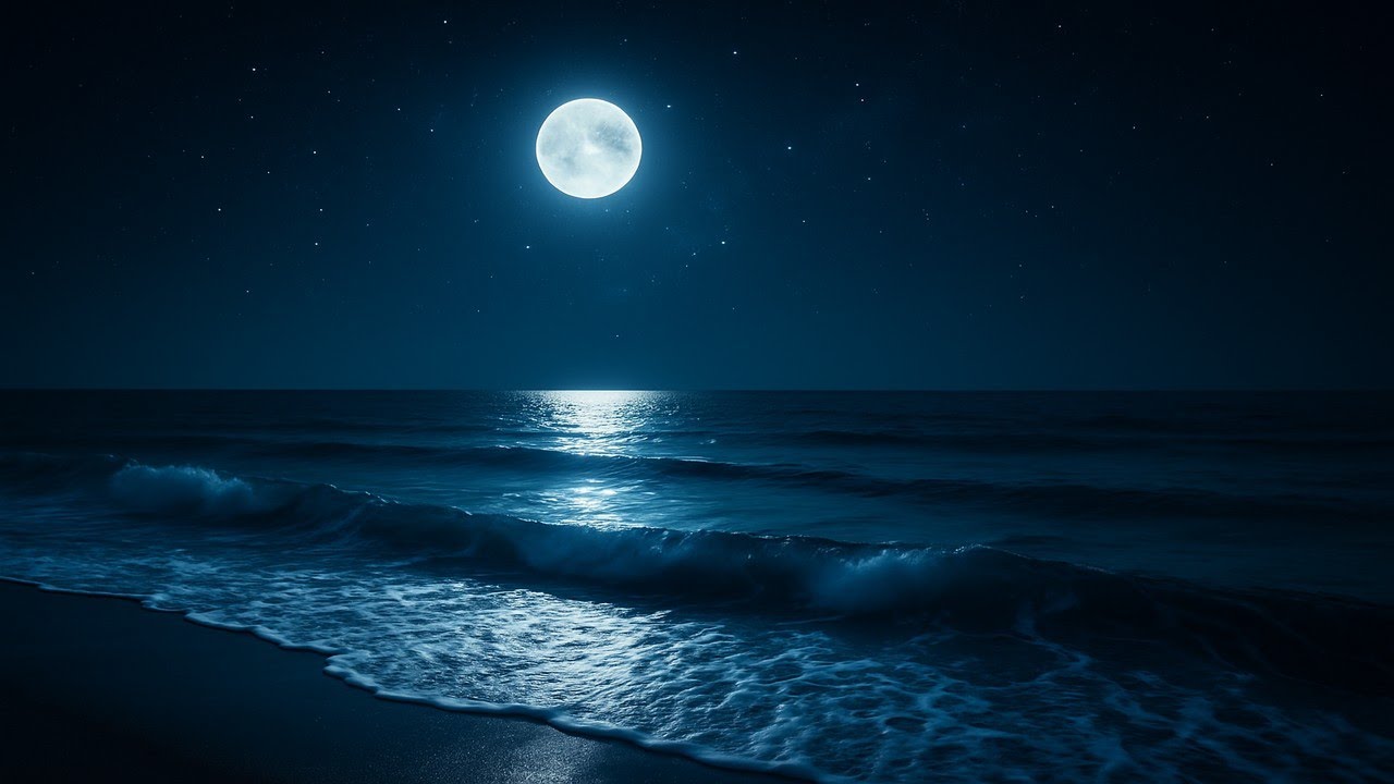 Ocean Waves — 20 min | Deep Relaxation & Sleep (432 Hz Healing Ambience)