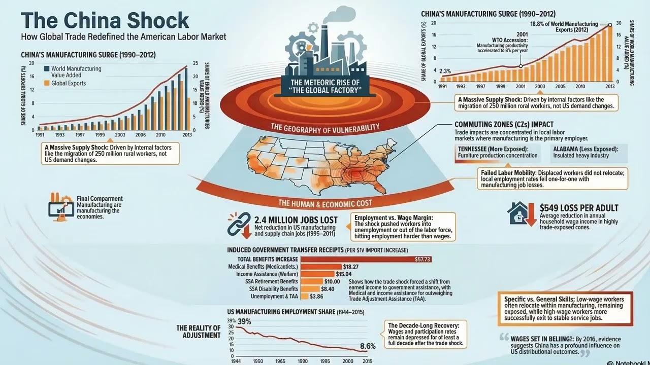 The China Shock: How One Country Reshaped Global Labor and Trade