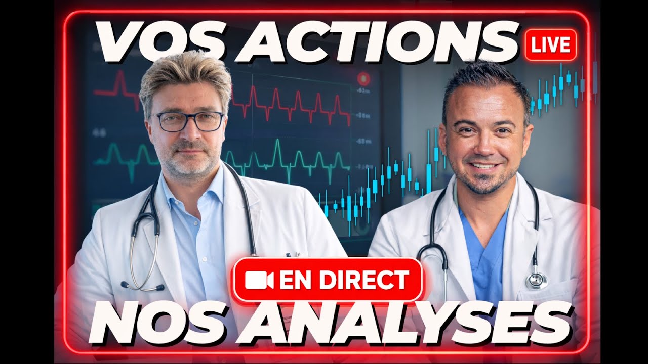 LIVE BOURSE : Analyse de VOS ACTIONS en direct | Marchés 2026